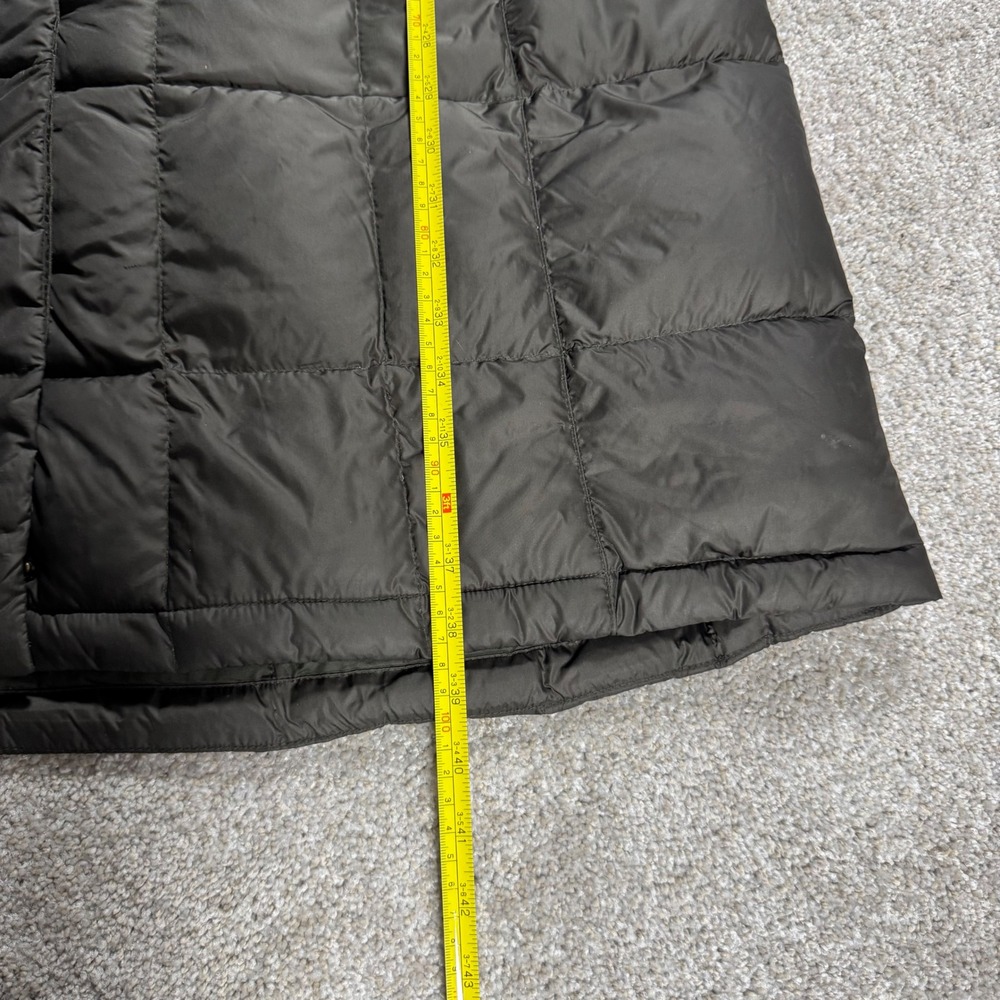 The North Face Metropolis Parka Womens XL Dark Olive Green Down Puffer Coat - Picture 7 of 15